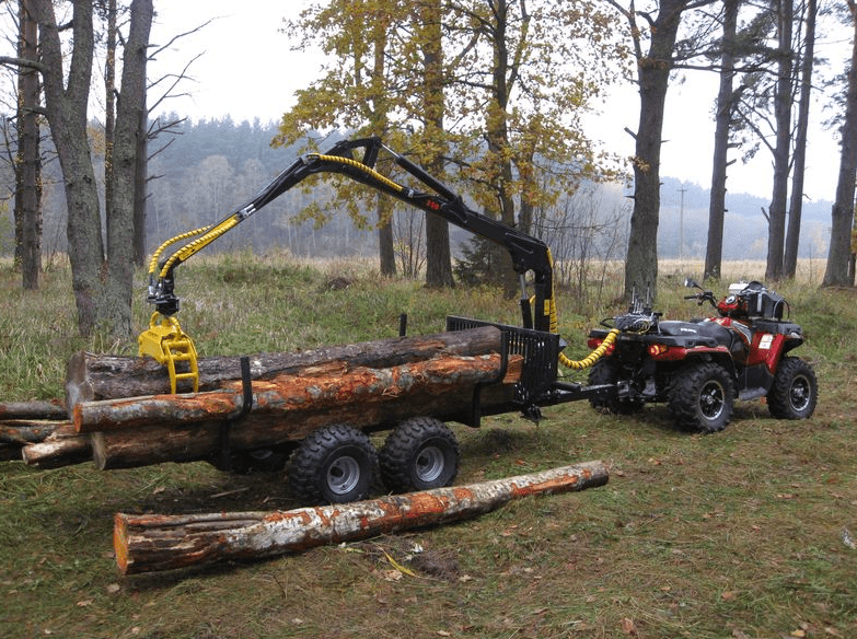 01 - REMORQUE FORESTIERE 1.5T – Image 3