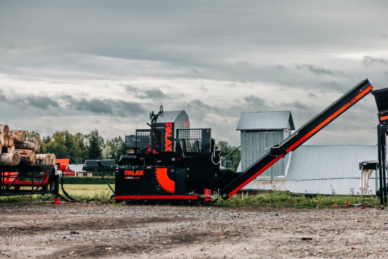 06 - COMBINE BOIS DE CHAUFFAGE PALAX C900 SCIE CIRCULAIRE – Image 2