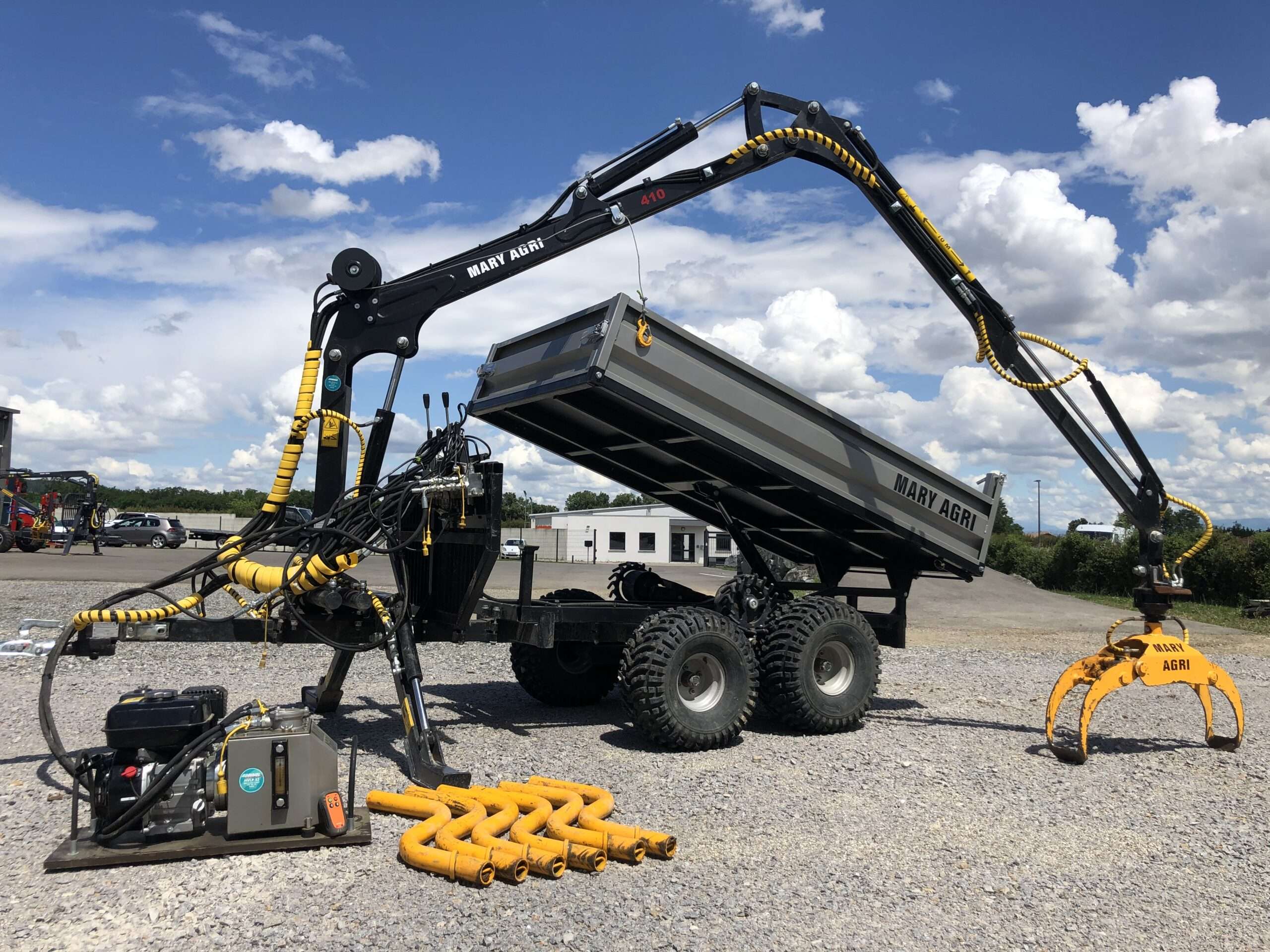 01 - REMORQUE FORESTIERE 1.5T – Image 5