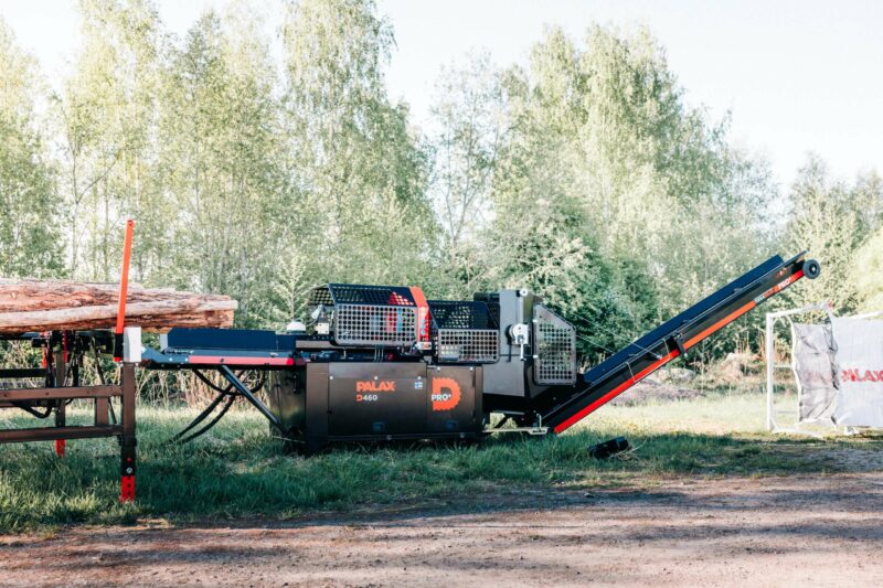 03 - COMBINE BOIS DE CHAUFFAGE PALAX D460 SCIE TRONÇONNEUSE – Image 2