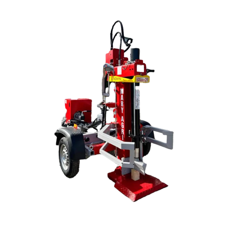 FENDEUSE VERTICALE 21 TONNES CHASSIS ROUTIER LANCMAN