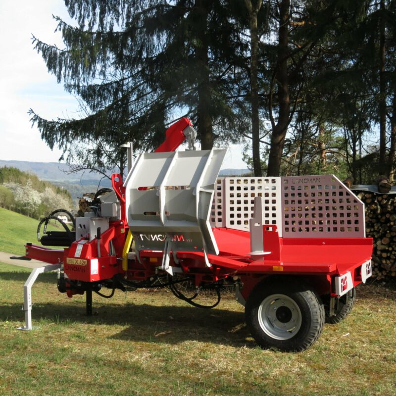 FENDEUSE HORIZONTALE 26 TONNES SUR ROUES LANCMAN – Image 5