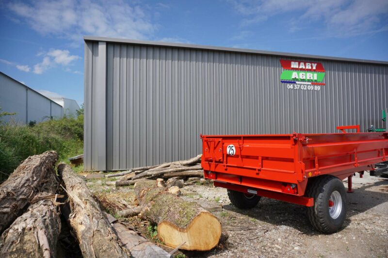 REMORQUE ROUTIERE BENNE AGRICOLE 7.5T – Image 5