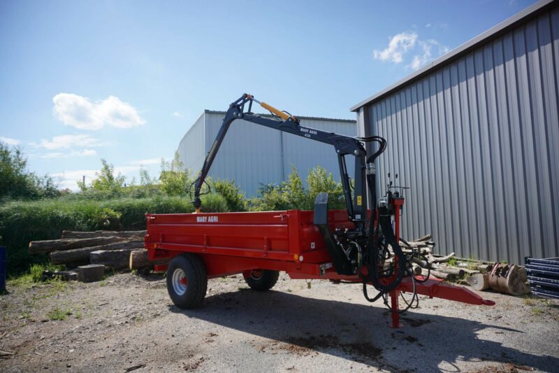 REMORQUE ROUTIERE BENNE AGRICOLE 7.5T – Image 6