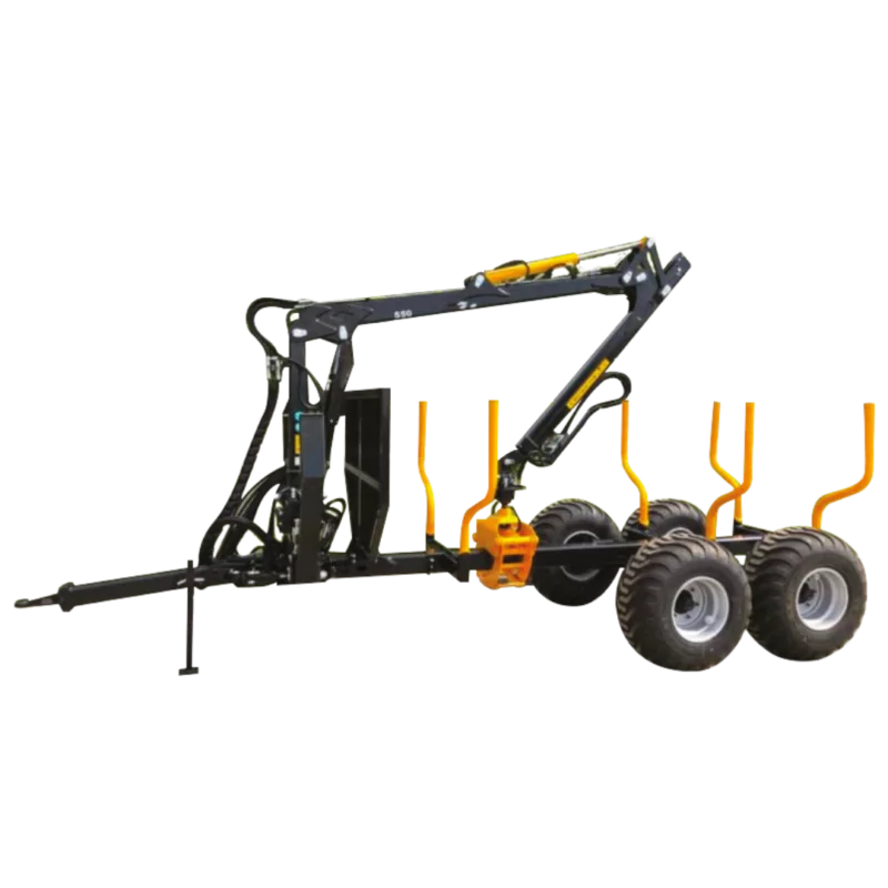 remorque forestière 8T