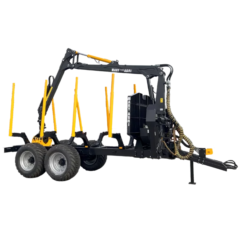 remorque forestière 16.3T berces