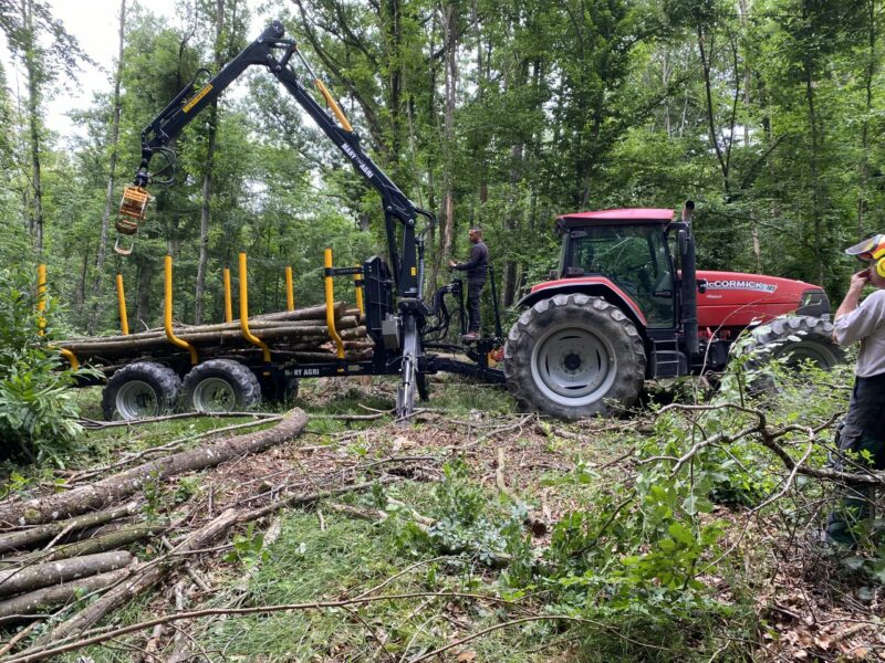 11 - REMORQUE FORESTIÈRE 18,3T – Image 3