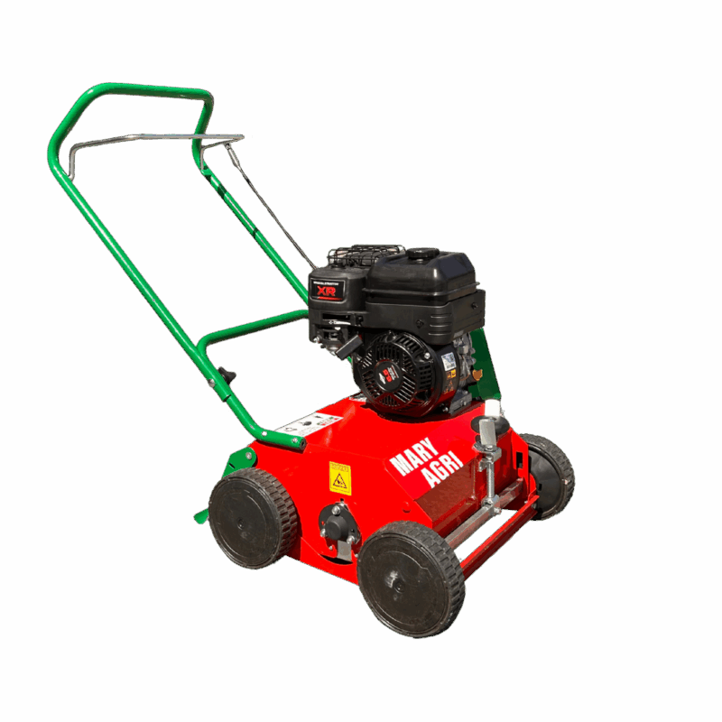 scarificateur de pelouse à pousser