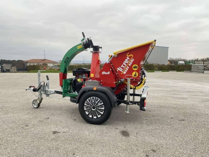 17 - BROYEUR DE VEGETAUX TITAN SUPER CHÂSSIS ROUTE 120MM – Image 4