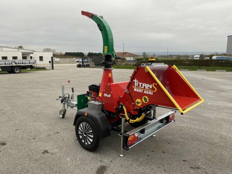 17 - BROYEUR DE VEGETAUX TITAN SUPER CHÂSSIS ROUTE 120MM – Image 6