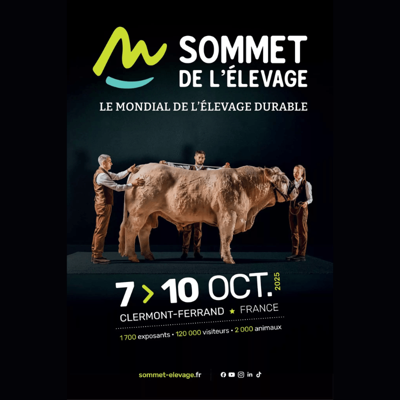Sommet de l'élevage (63 - Clermont-Ferrand) du 7 au 10 Octobre 2025