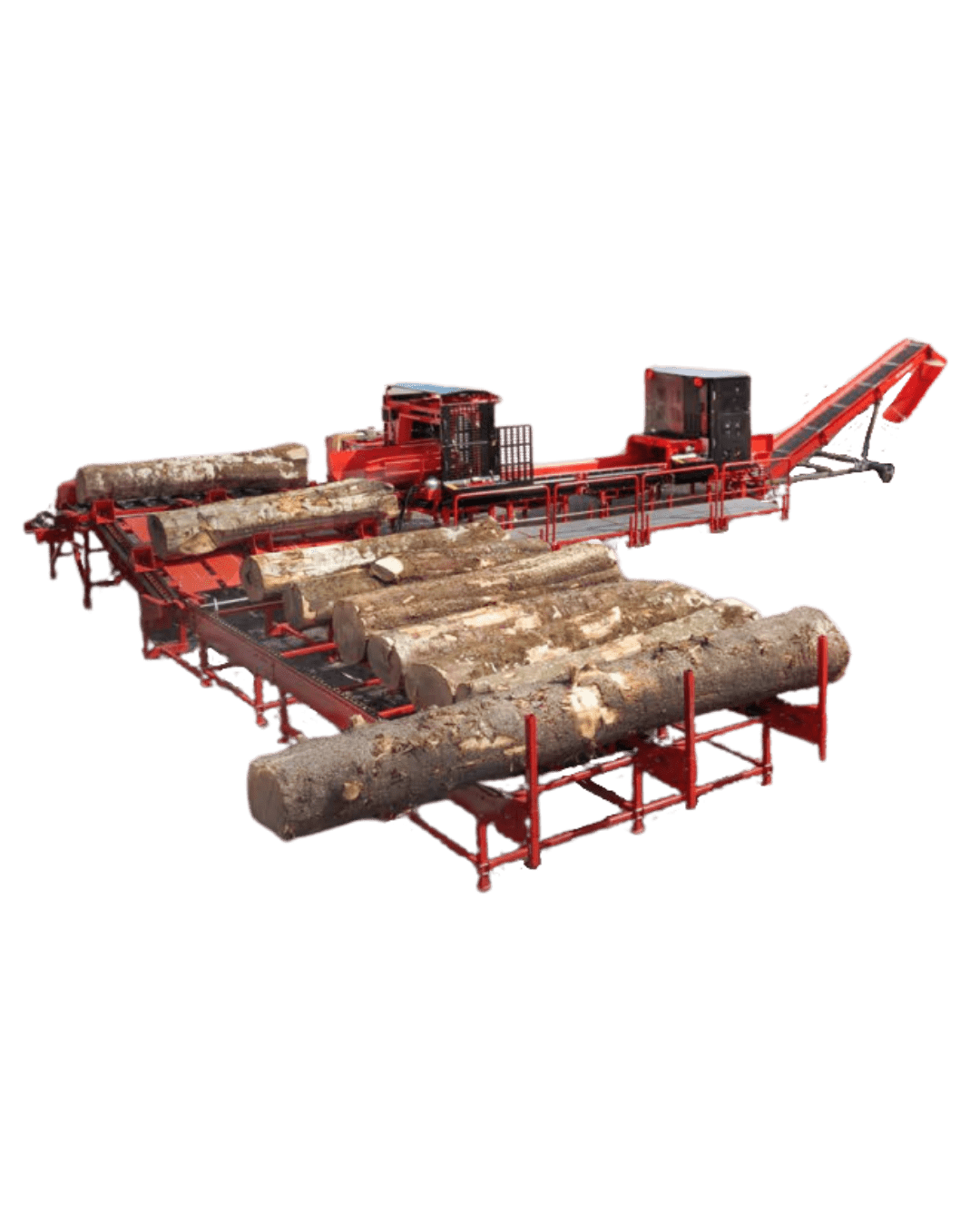 08 - COMBINE BOIS DE CHAUFFAGE PALAX X-FIREWOOD-FACTORY SCIE TRONÇONNEUSE