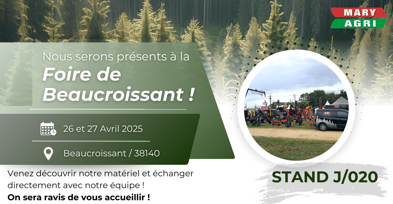 Mary agri présent à la foire de Beaucroissant