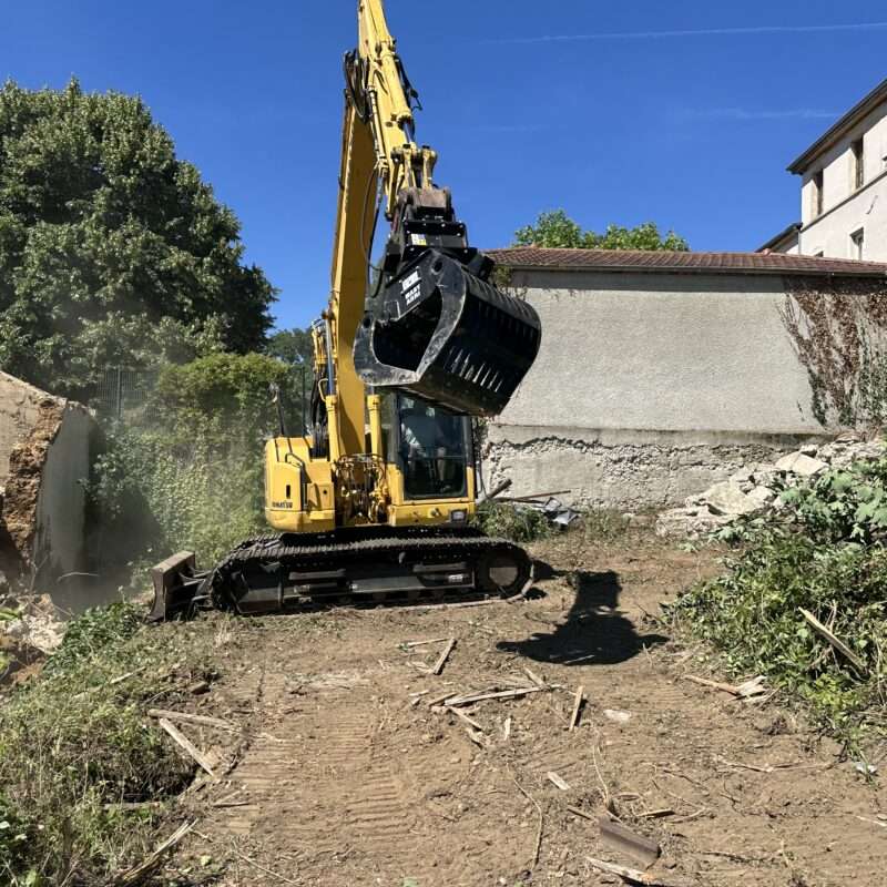 pince de démolition / tri