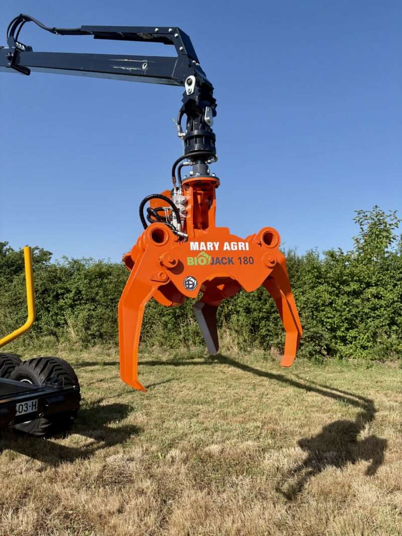 GRAPPIN COUPEUR COUTEAU MOBILE AVEC TILT POUR GRUE – Image 2