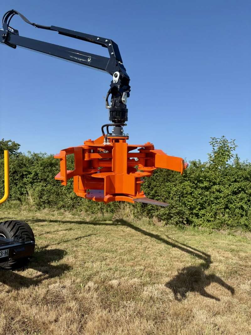 GRAPPIN COUPEUR COUTEAU MOBILE AVEC TILT POUR GRUE – Image 3