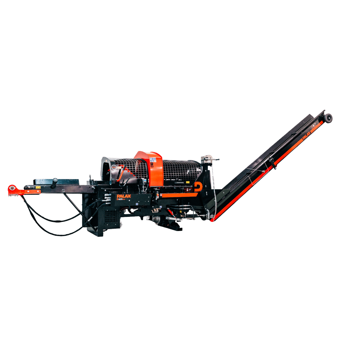03 - COMBINE BOIS DE CHAUFFAGE PALAX D420 ERGO ET PRO SCIE TRONÇONNEUSE